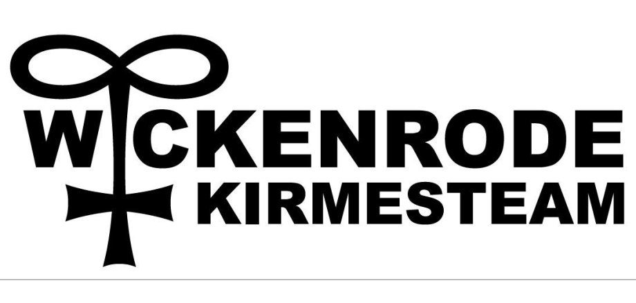 Logo Kirmesteam -Schriftzug in schwarz auf weißem Hintergrund